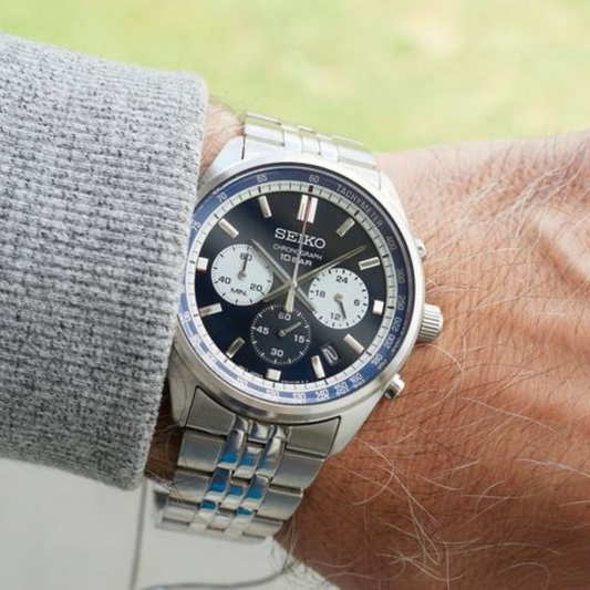 SEIKO SE NEO SPORTS CRONO 8T63 AZUL MARINHO