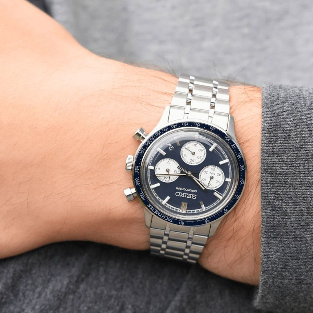 RELÓGIO SEIKO NEO SPORTS CRONÓGRAFO AZUL