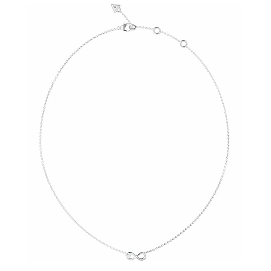 COLAR GUESS EM AÇO INFINITO COM ZIRCONIAS
