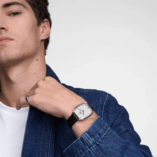 RELOGIO DANIEL WELLINGTON HOMEM MARLON SHEFFIELD LINEN 32X36