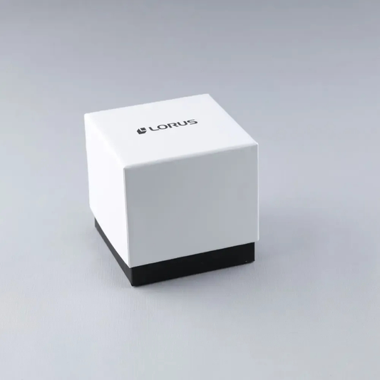 RELOGIO LORUS SPORTS CRONÓGRAFO AZUL BÉBÉ PELE CASTANHA