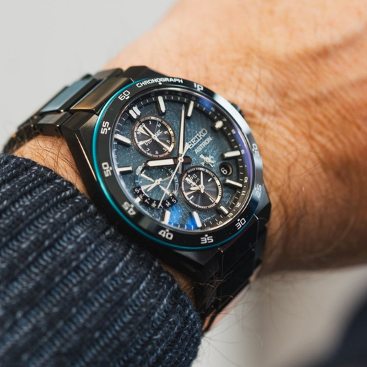 RELÓGIO SEIKO SE ASTRON 5X83 ED. LIMITADA 2026 SPIRAL GALAXY
