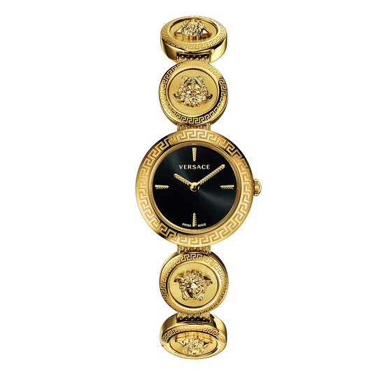 RELÓGIO VERSACE MEDUSA STUD ICON PLAQUÉ