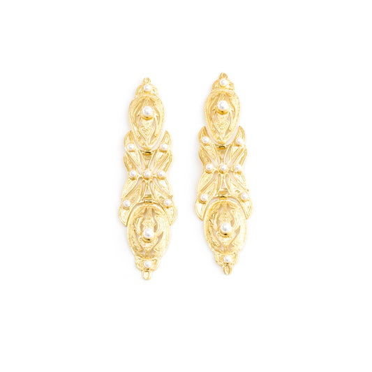 BRINCOS EM PRATA 925 C/PEDRAS ZIRCONIAS