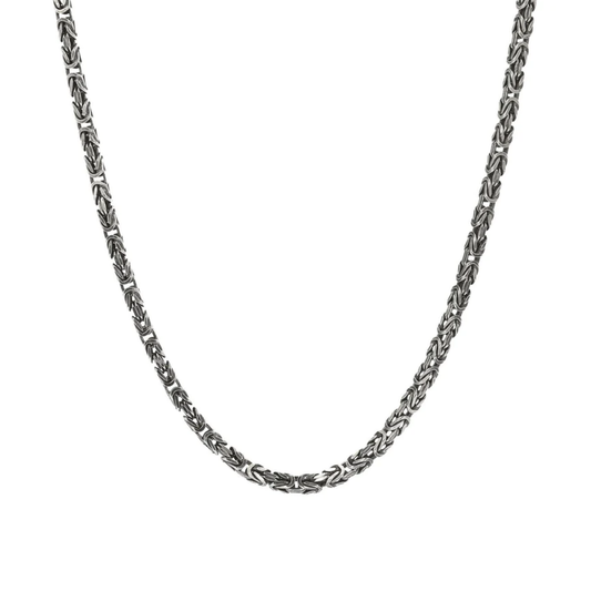 COLAR ALBERT M EM PRATA 925 CUBICA ESCOVADA