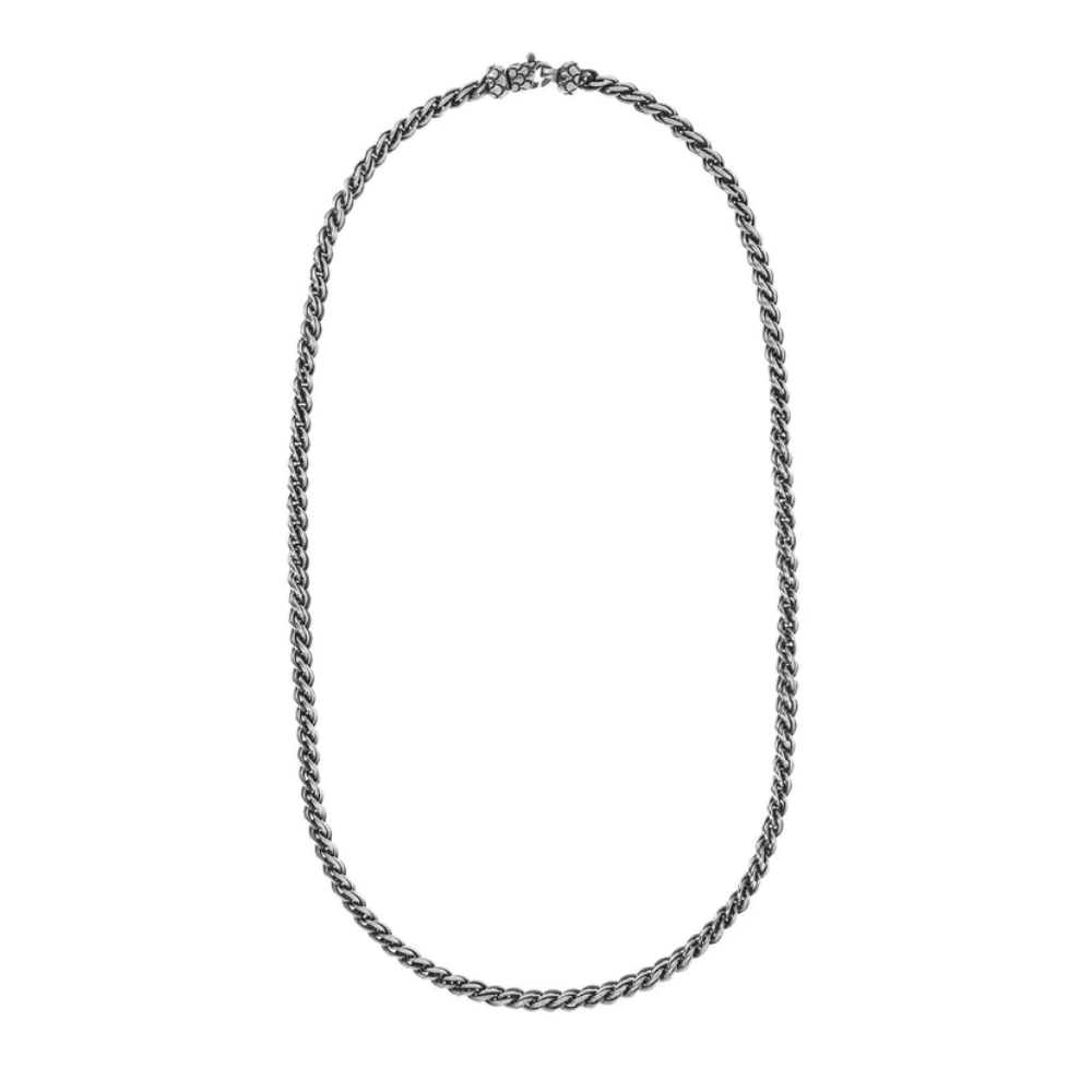 COLAR ALBERT M EM PRATA 925 MALHA TORCIDA