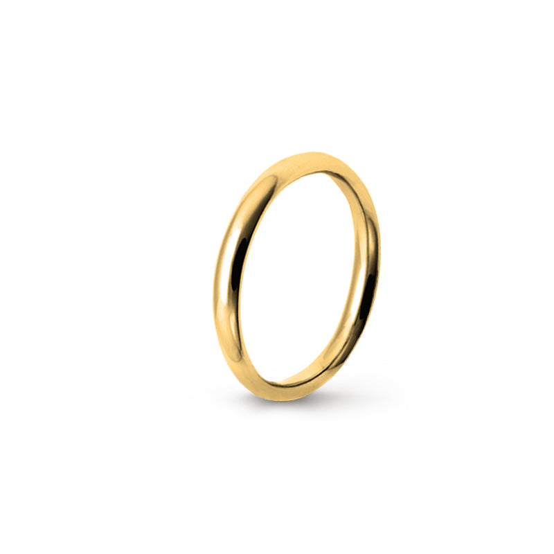 ALIANÇA ETERNIS EM OURO LINHA ESSENTIAL