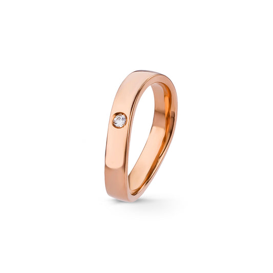 ALIANÇA ETERNIS EM OURO LINHA EXCITING