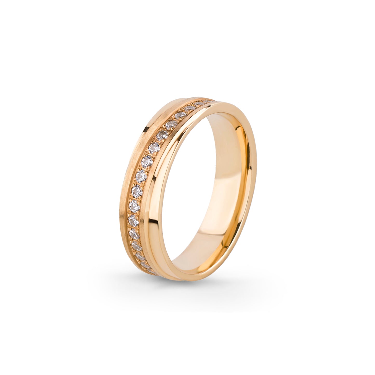 ALIANÇA ETERNIS EM OURO LINHA EXCITING