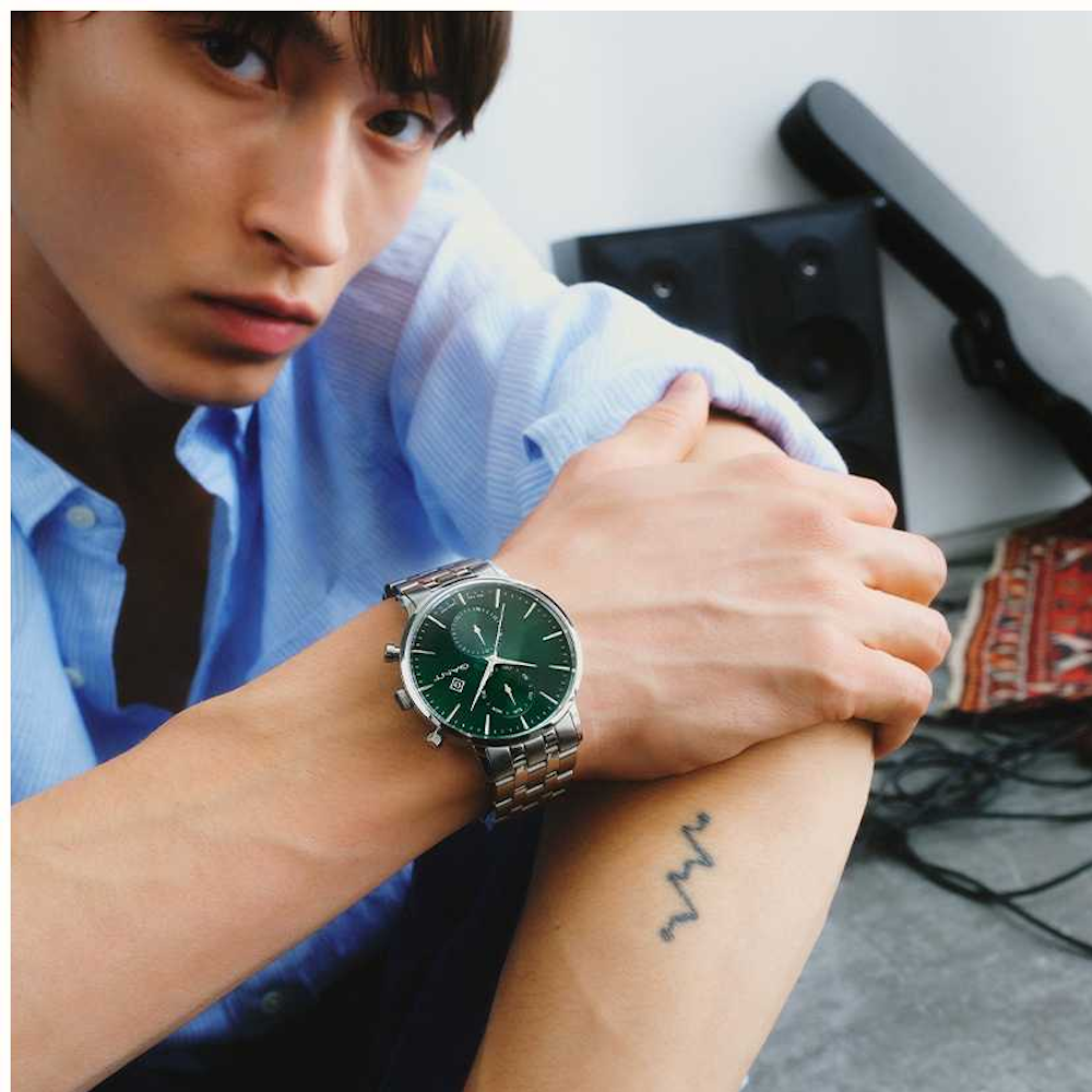 RELÓGIO GANT PARK HILL DAY DATE II GREEN DIAL