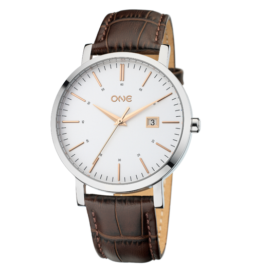 RELÓGIO ONE HOMEM CLASSIC WHITE "OG9583BC32L"