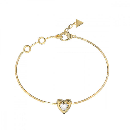 PULSEIRA GUESS EM AÇO COM ZIRCONIA