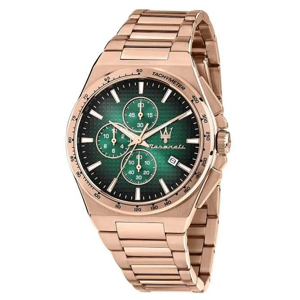 RELÓGIO MASERATI VELOCITÀ SLIM 41MM GREEN