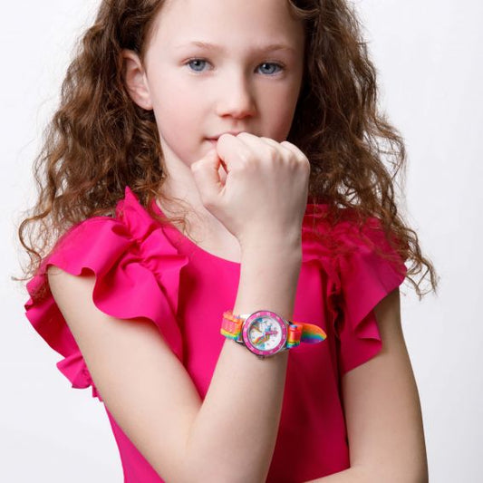 RELÓGIO DISNEY TIME TEAXHER UNICORN