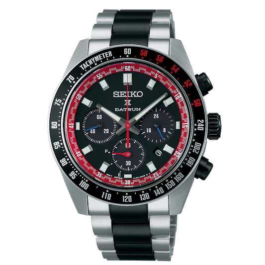 RELÓGIO SEIKO PROSPEX SPEEDTIMER V192 E.L.DATSUN 240Z