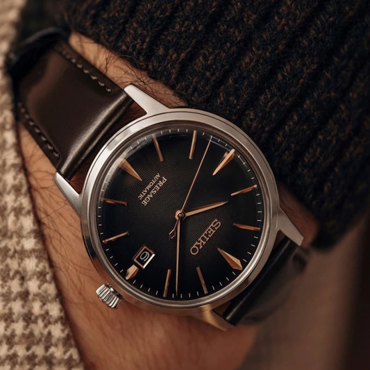 RELOGIO SEIKOPRESAGE COCKTAIL AUTOMATICO IRISH COFFEE