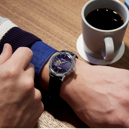 RELOGIO SEIKO PRESAGE AUTOM. AZUL