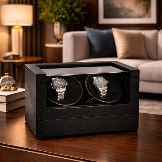 Caixa Relógios Automaticos Winder - 4 Watches