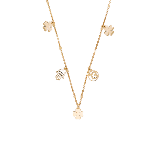 COLAR EM PRATA 925% DOURADA EUGENIO CAMPOS