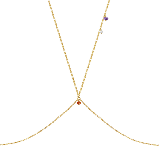 FIO EUGÉNIO CAMPO EM PRATA 925% DOURADA