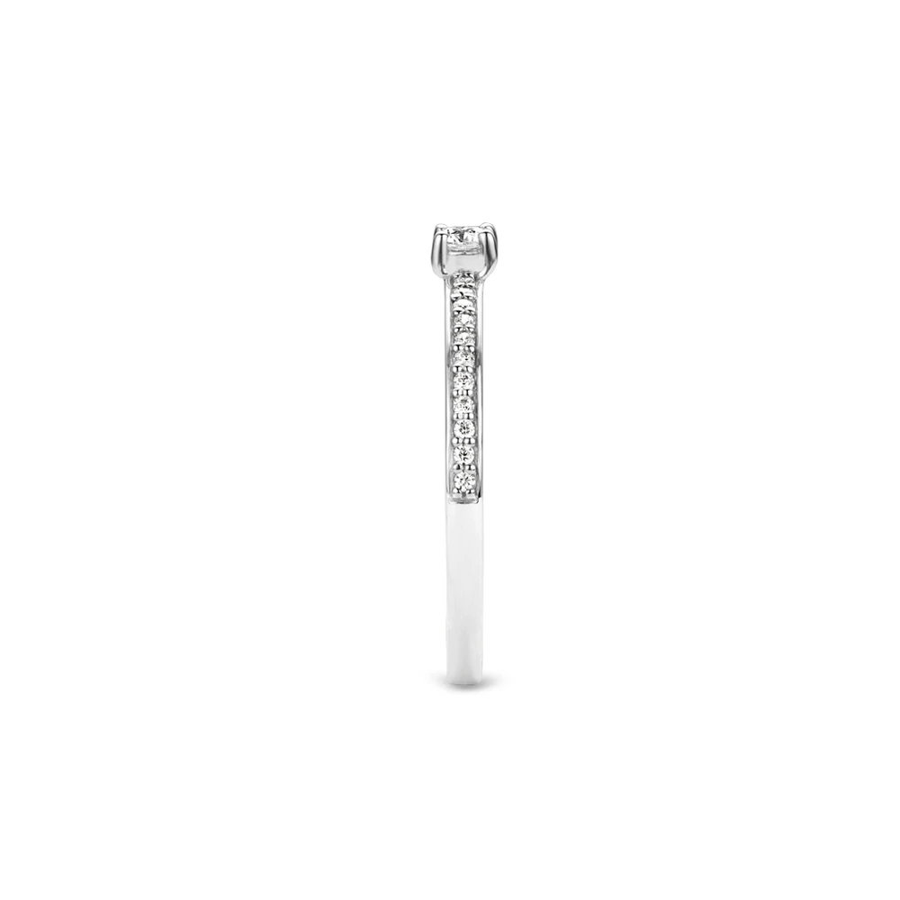 ANEL TI SENTO EM PRATA 925 TAMANHO 16 2.25GR