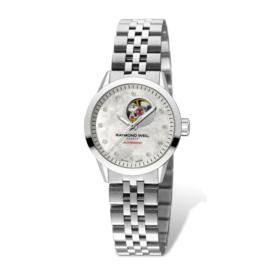 Relógio Mulher Raymond Weil Freelancer Automatic Diamonds