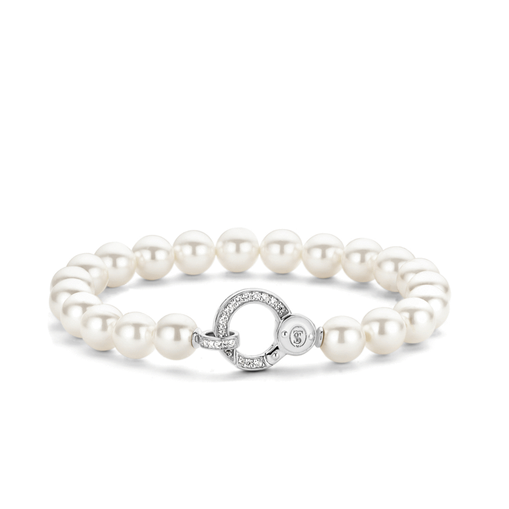 Pulseira Mulher Ti Sento Milano em com pérola branca