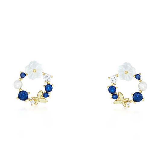 Brincos Velvet by Naná "Spring"