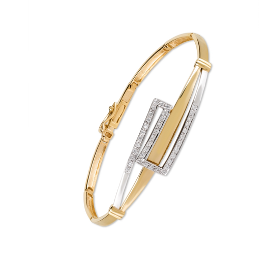 Pulseira Joalharia Naná em Ouro com zirconias