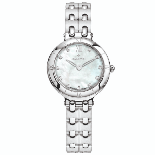 Relógio Mulher Pequignet Moorea Steel diamonds