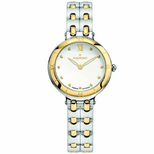 Relógio Mulher Pequignet Moorea Steel Gold 18k