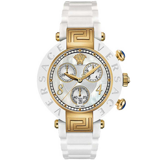 Relógio Mulher Versace Reve White Ceramic Chronograph
