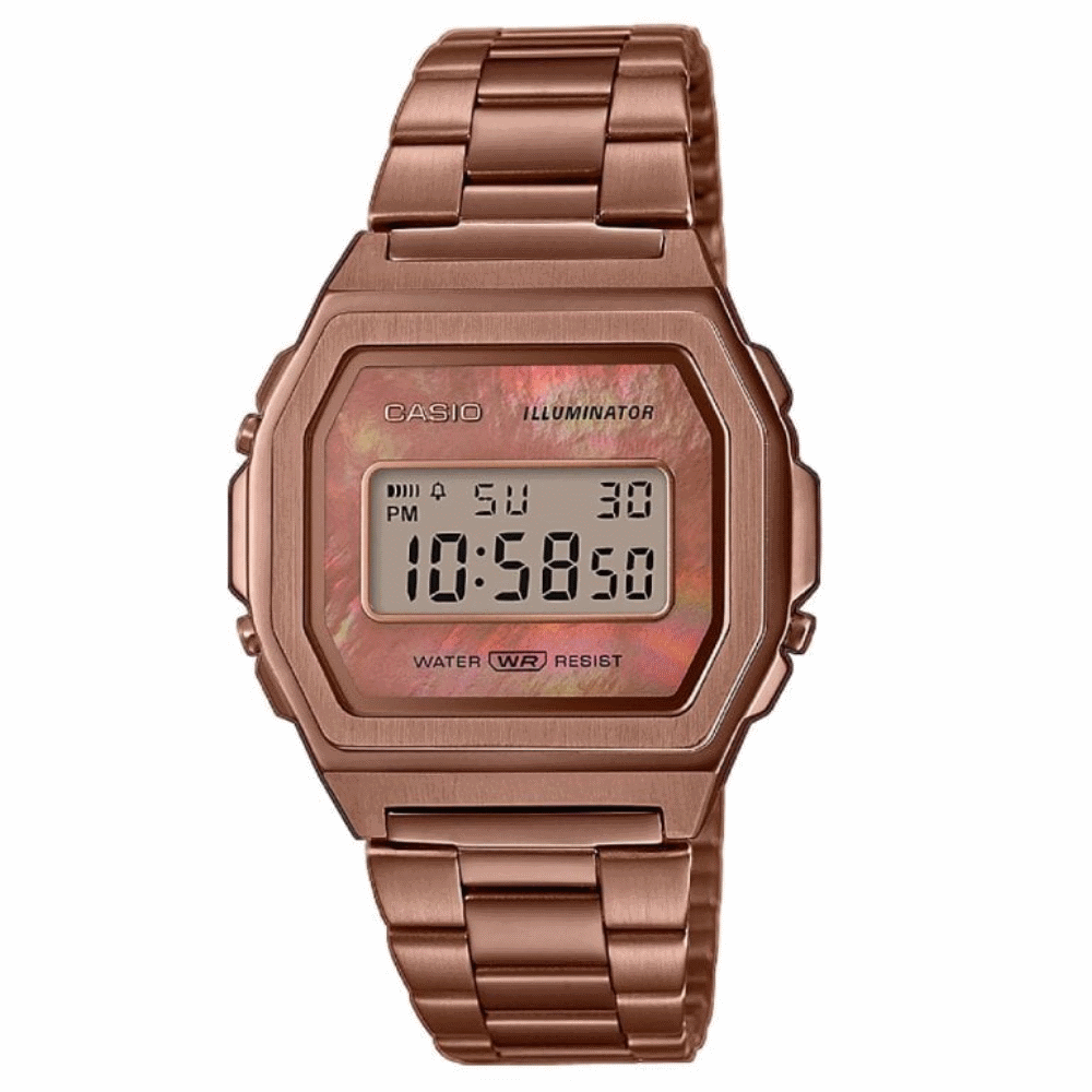 RELÓGIO MULHER CASIO VINTAGE PREMIUM BRONZE