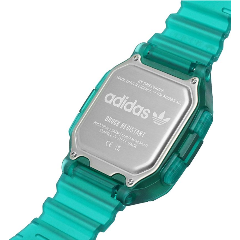 RELÓGIO ADIDAS DIGITAL ONW GMT VERDE