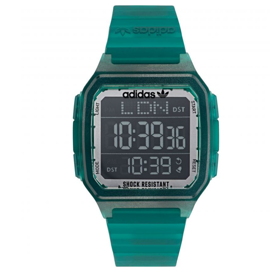 RELÓGIO ADIDAS DIGITAL ONW GMT VERDE