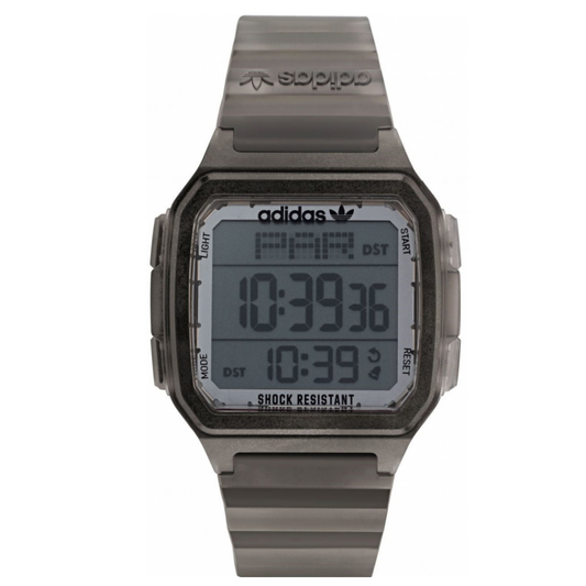 RELÓGIO ADIDAS DIGITAL ONE GMT PRETO