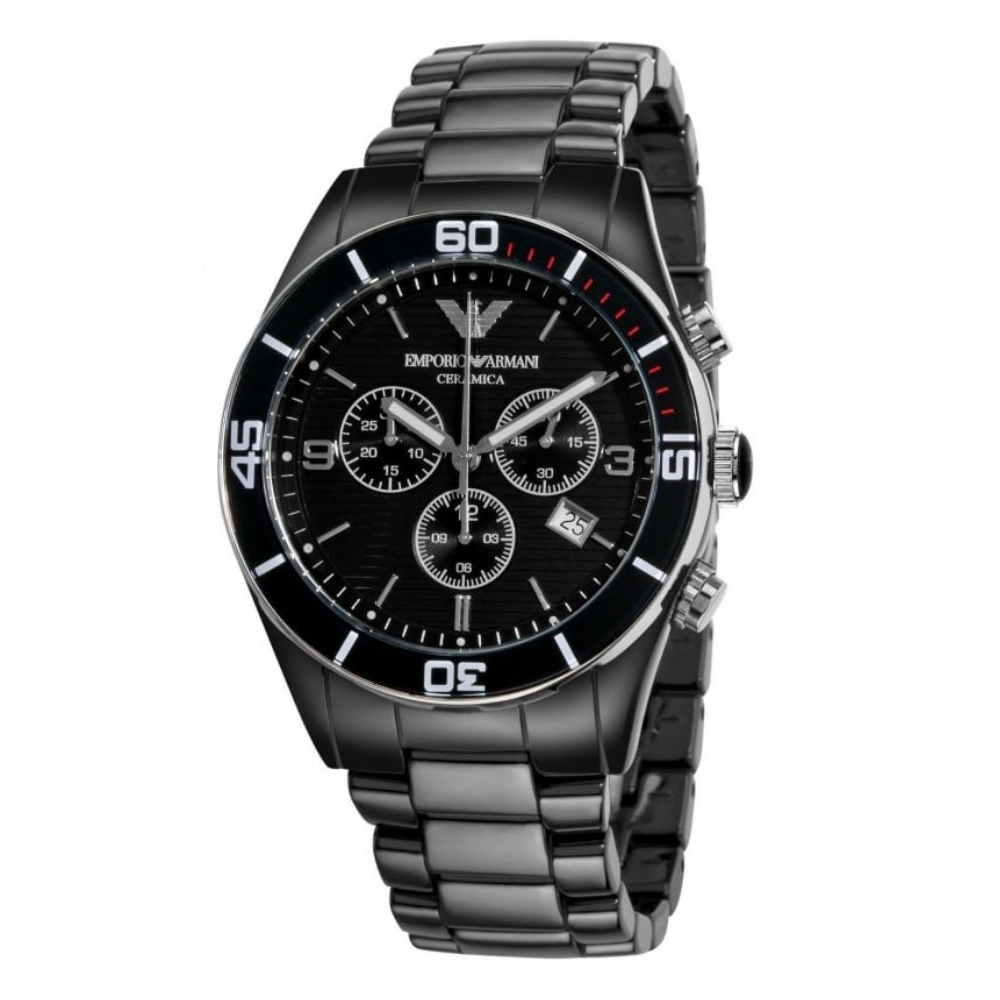 Relógio Homem Emporio Armani Cerâmica Preto