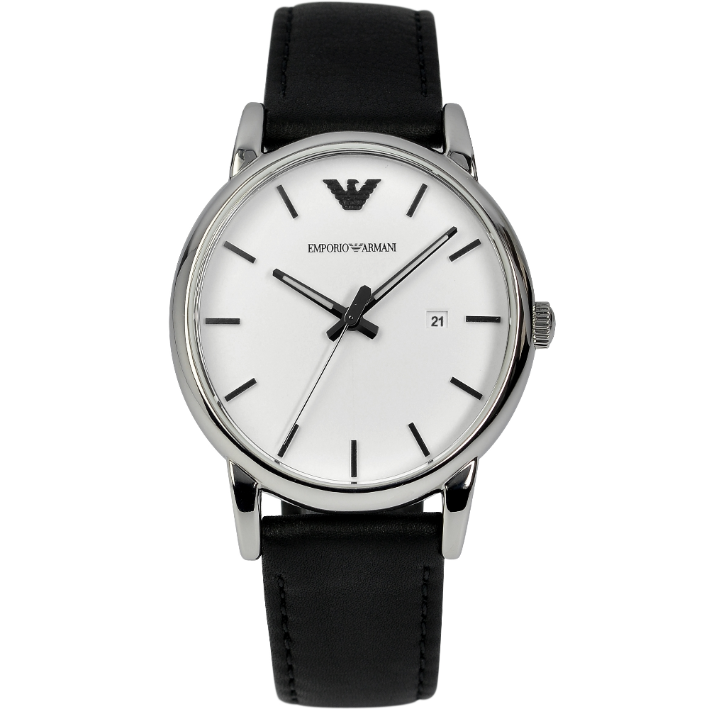Relógio Homem Emporio Armani Luigi Prateado