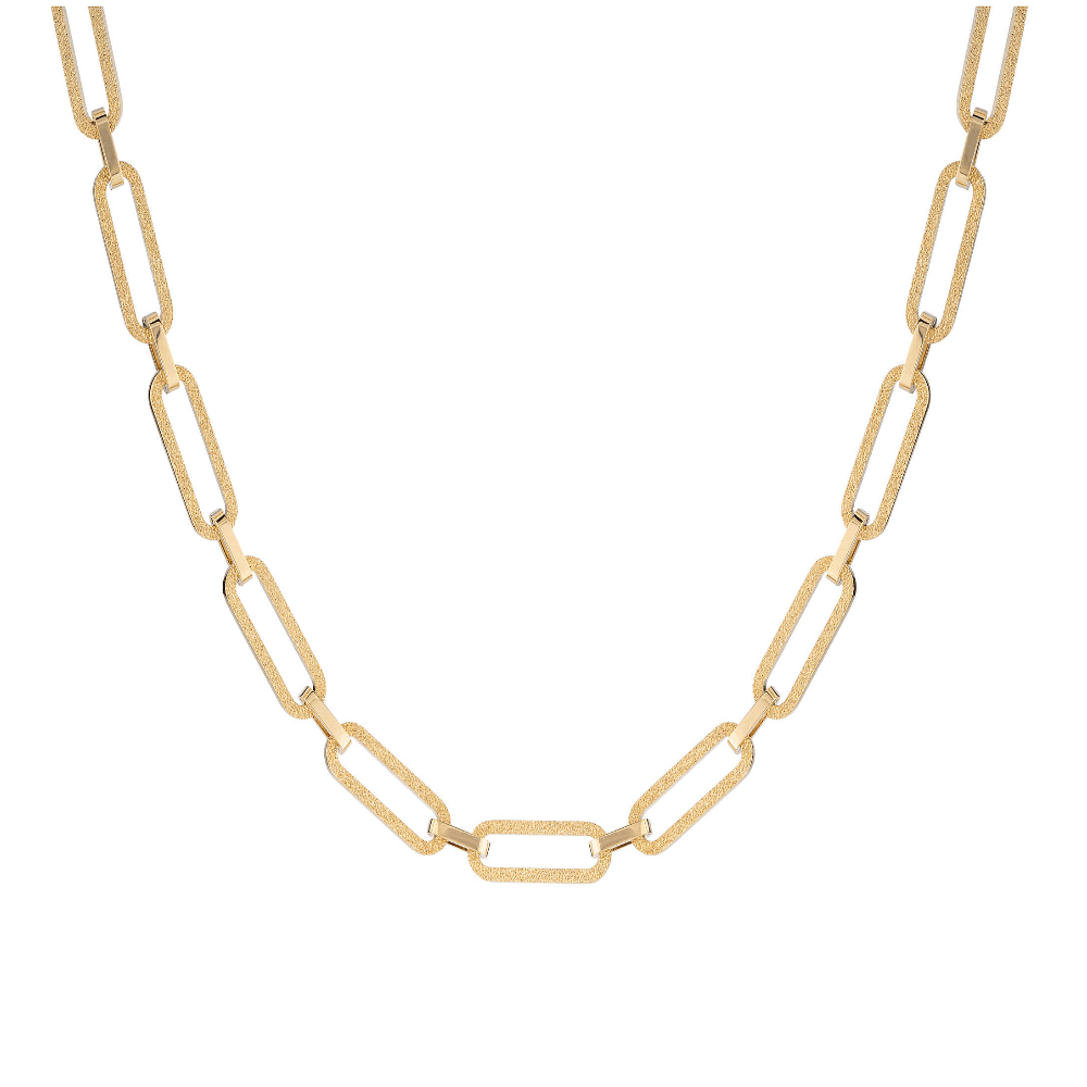 Colar Rebecca Gioielli em Bonze Dourado Diamantado