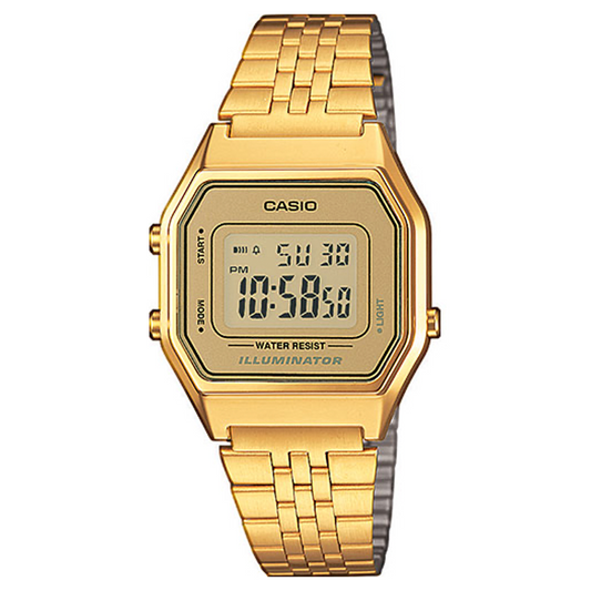 Relógio Dourado Casio