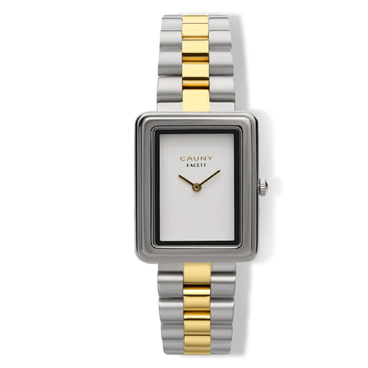 RELÓGIO CAUNY FACETT BICOLOR