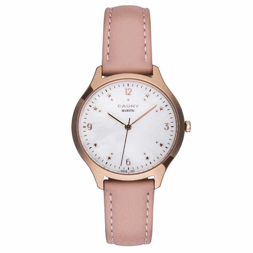 RELÓGIO MULHER CAUNY MAJESTIC ROSE GOLD STAR