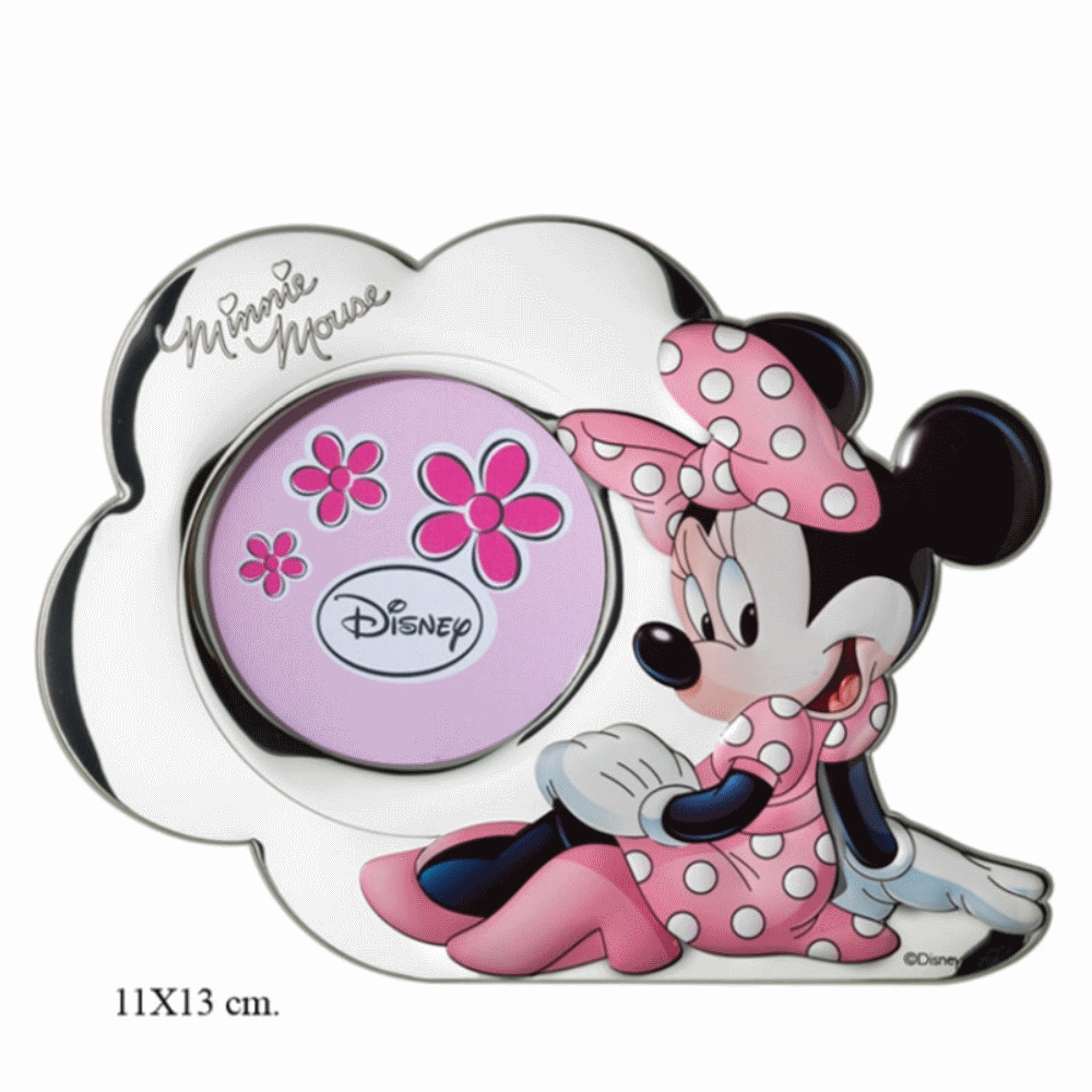 PORTA-FOTOS DISNEY MINNIE ROSA MOUSE