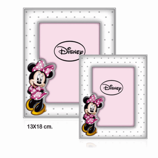 PORTA-FOTOS DISNEY ROSA MINNIE G.