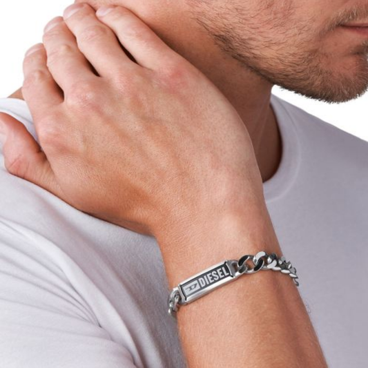 PULSEIRA DIESEL EM AÇO PRATEADA