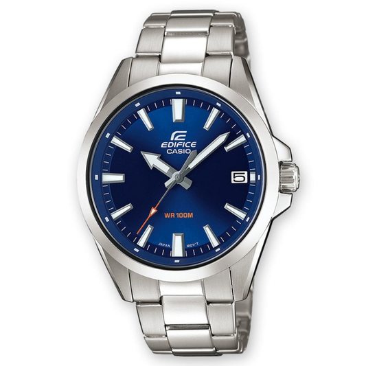 Relógio Homem Casio Edifice Aço e Interior Azul