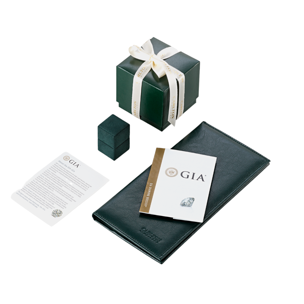 Solitário Carlton Jewellery Ouro 18k com Diamantes Sant"Anna