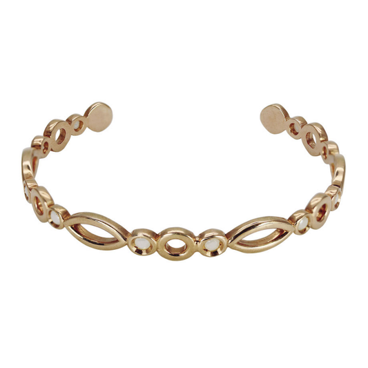 PULSEIRA EUGÉNIO CAMPOS S.O POWERFUL EM PRATA DOURADA