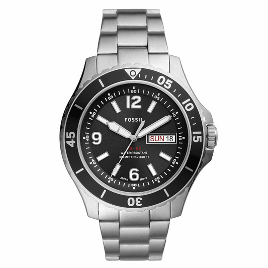 RELÓGIO HOMEM FOSSIL FB SILVER/BLACK