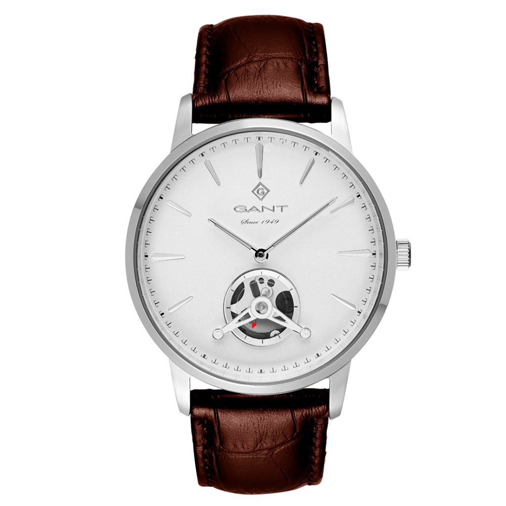 Relógio Gant Hrmpstead Castanho Mostrador Branco